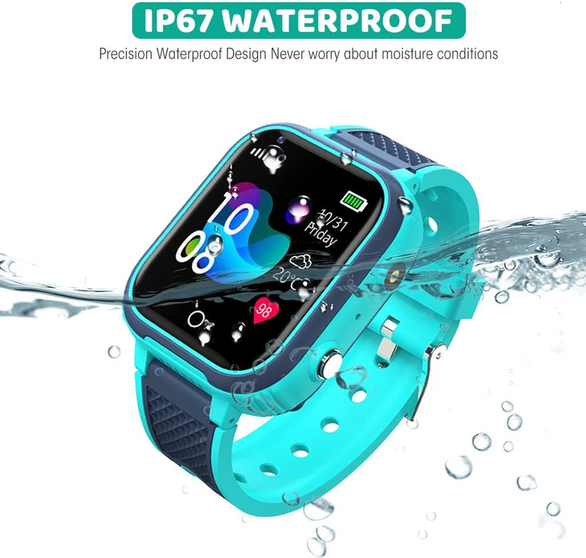 HASTHIP 4G Smart Watch Kids GPS WIFI Video Call SOS IP67