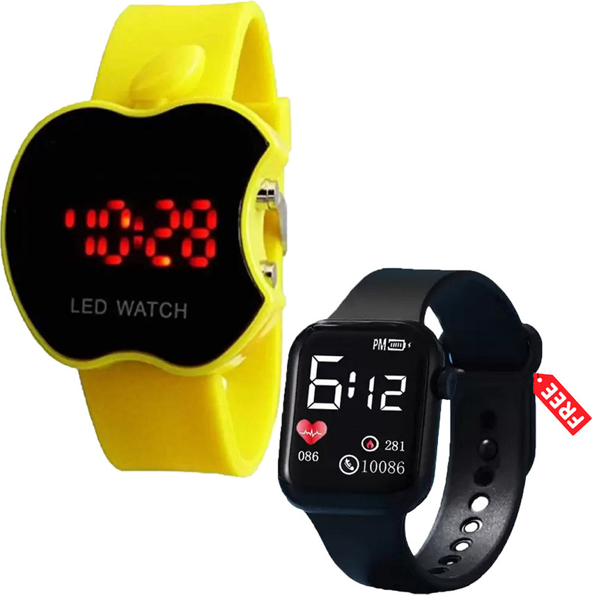 Good Friend CUTE APPLE SHAPE NEW SQUARE DIGITAL LED Digital Watch For Boys Buy Good Friend CUTE APPLE SHAPE NEW SQUARE DIGITAL LED Digital Watch For Boys