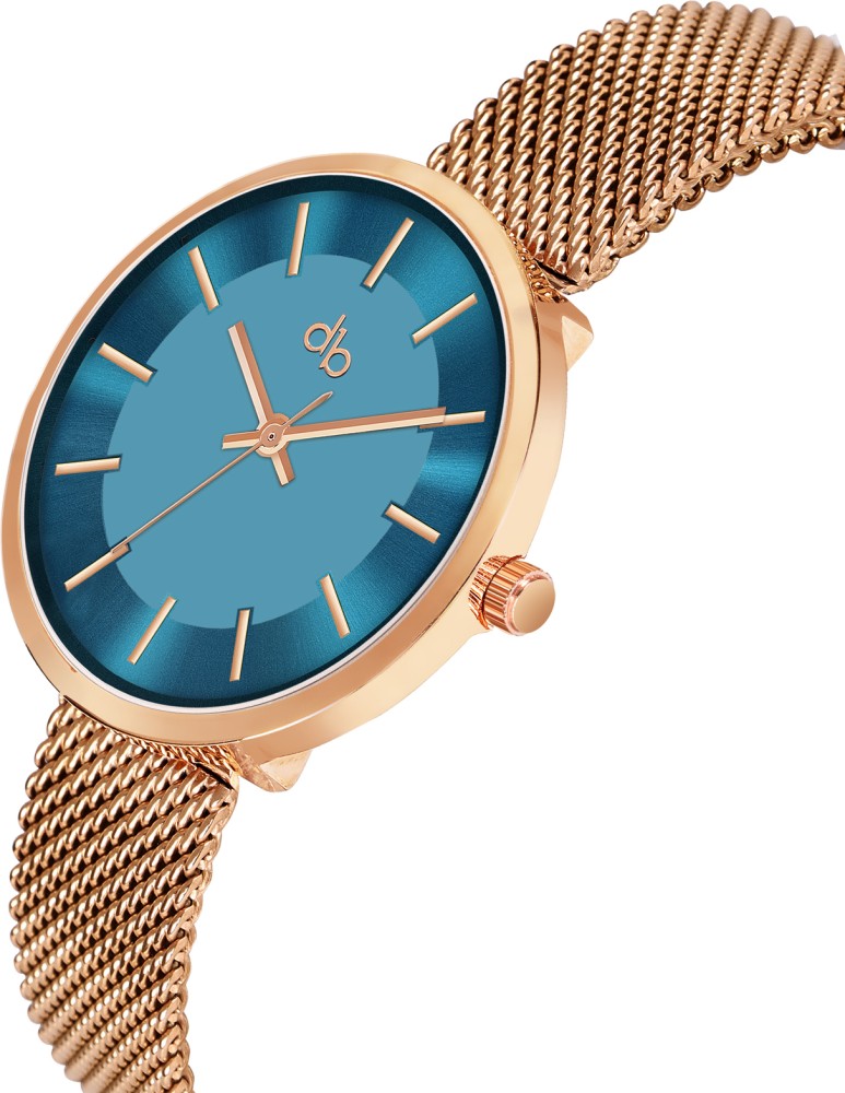 Dressberry blue sale analog watch