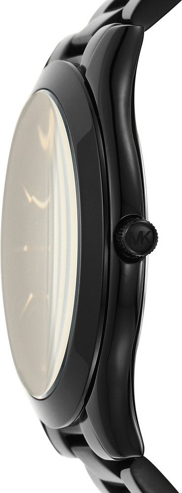 Michael kors women's slim runway store black watch mk3221