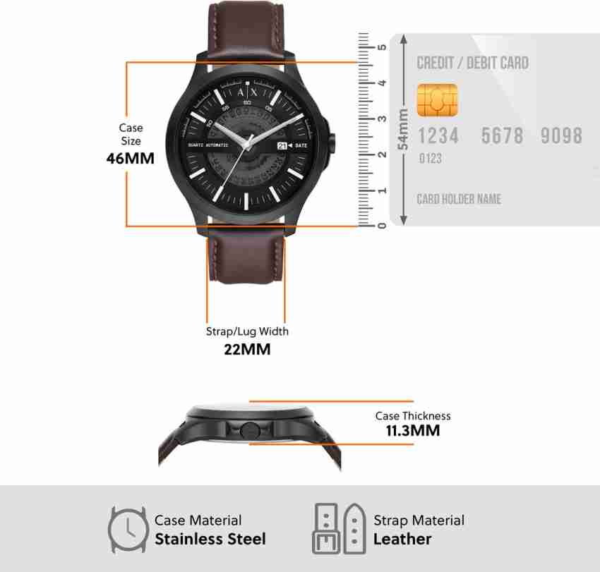A/X ARMANI EXCHANGE Analog Watch Men - - at AX2446 A/X Buy Prices - For Analog ARMANI Best EXCHANGE Online in Watch Men For India