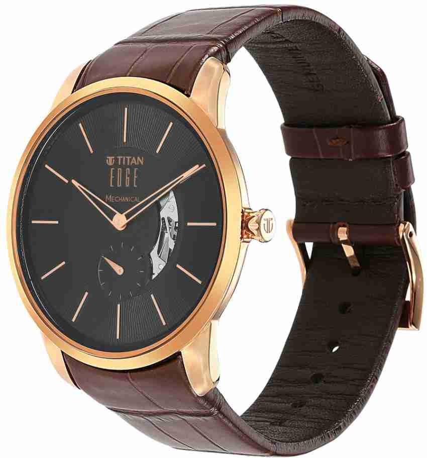 Titan 1811Wl01 Dm220 Edge Mechanical Analog Watch For Men