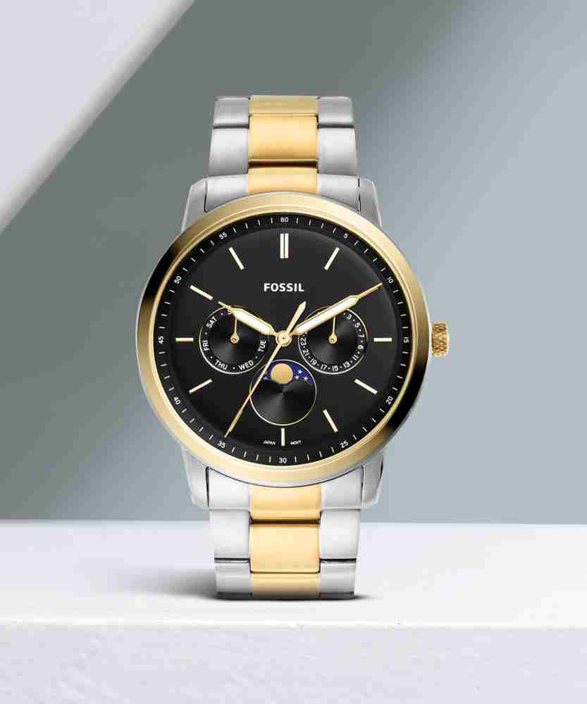 Fossil on sale minimalist gold