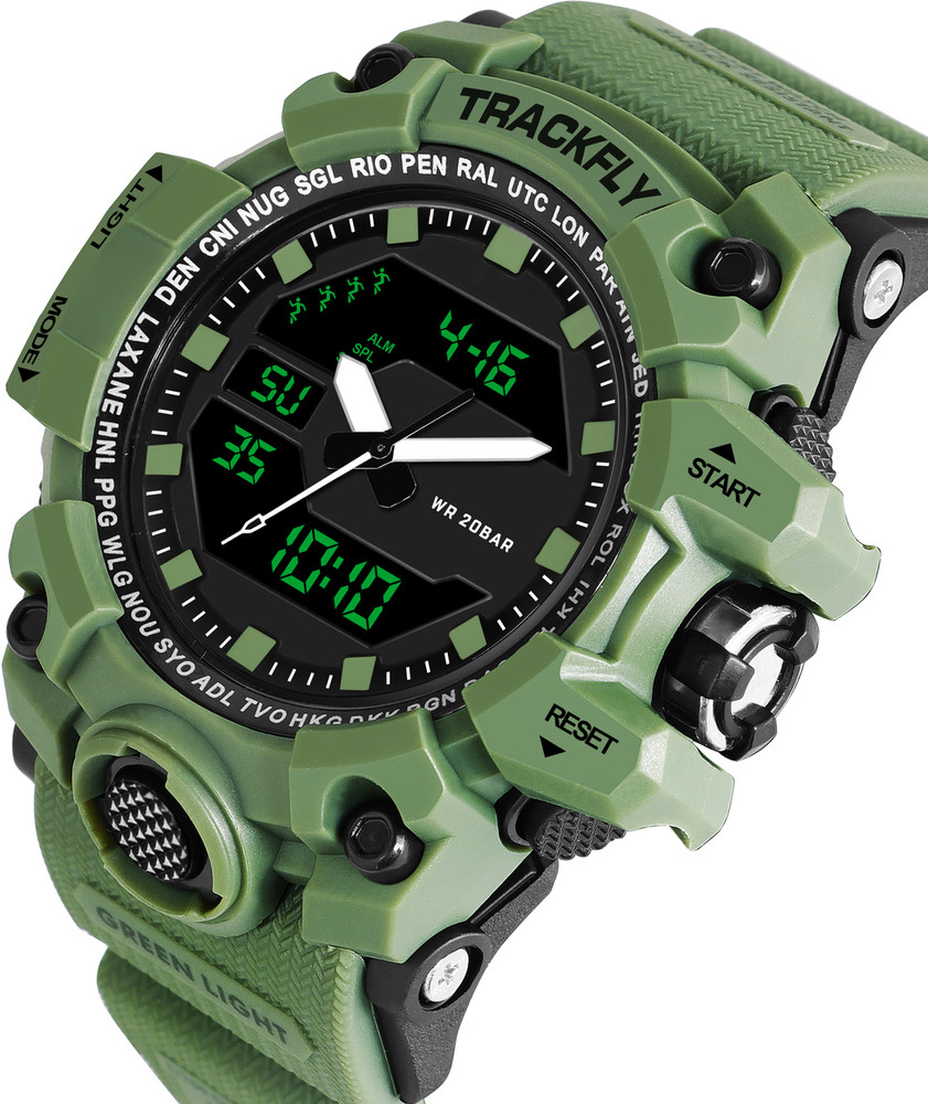Mens green g shock watch on sale