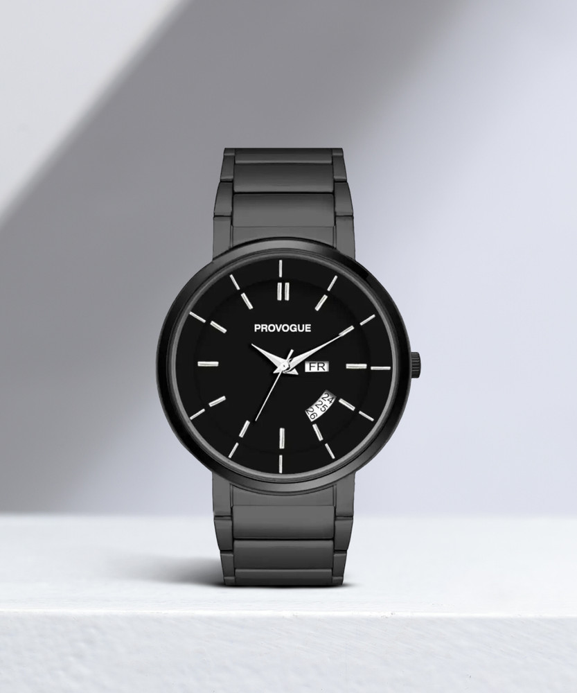 Provogue watches roman eur fob black stitch price clearance