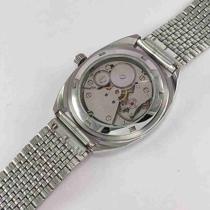 DIXOT HMT Kohinoor Para Shock 17 Jewels Black Dial Transparent Back Mechanical Hand Winding Antique Case Wrist Watch Analog Watch For Men Buy DIXOT HMT Kohinoor Para Shock 17 Jewels Black