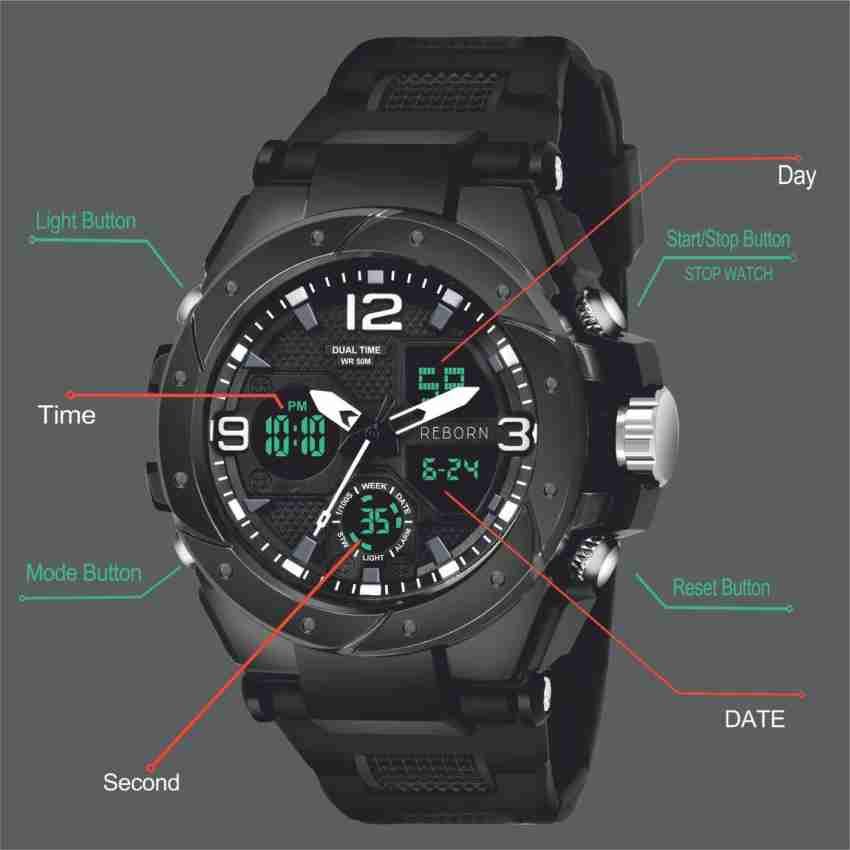 W213-1A | Silver, Black Digital Casual Watch | CASIO