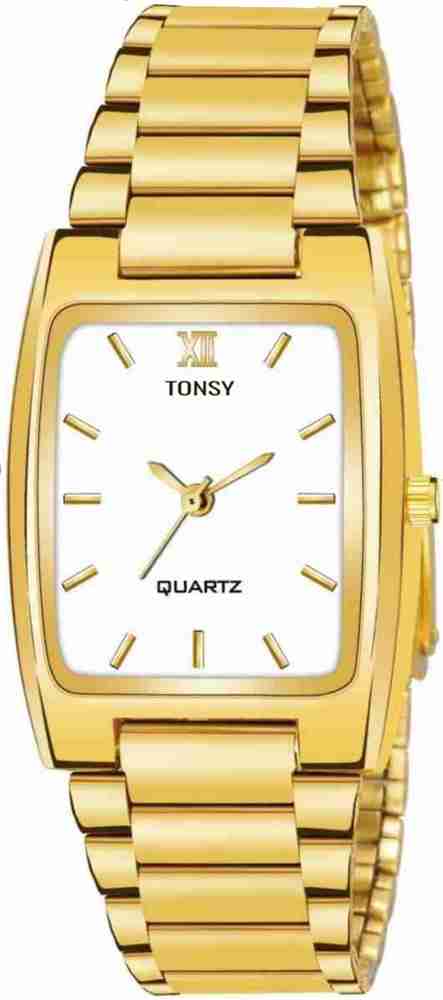 TONSY Watches For Kids Boy s and Girl s Men s Golden Watches Analog Watch For Men Women Buy TONSY Watches For Kids Boy s and Girl s Men s Golden Watches Analog Watch