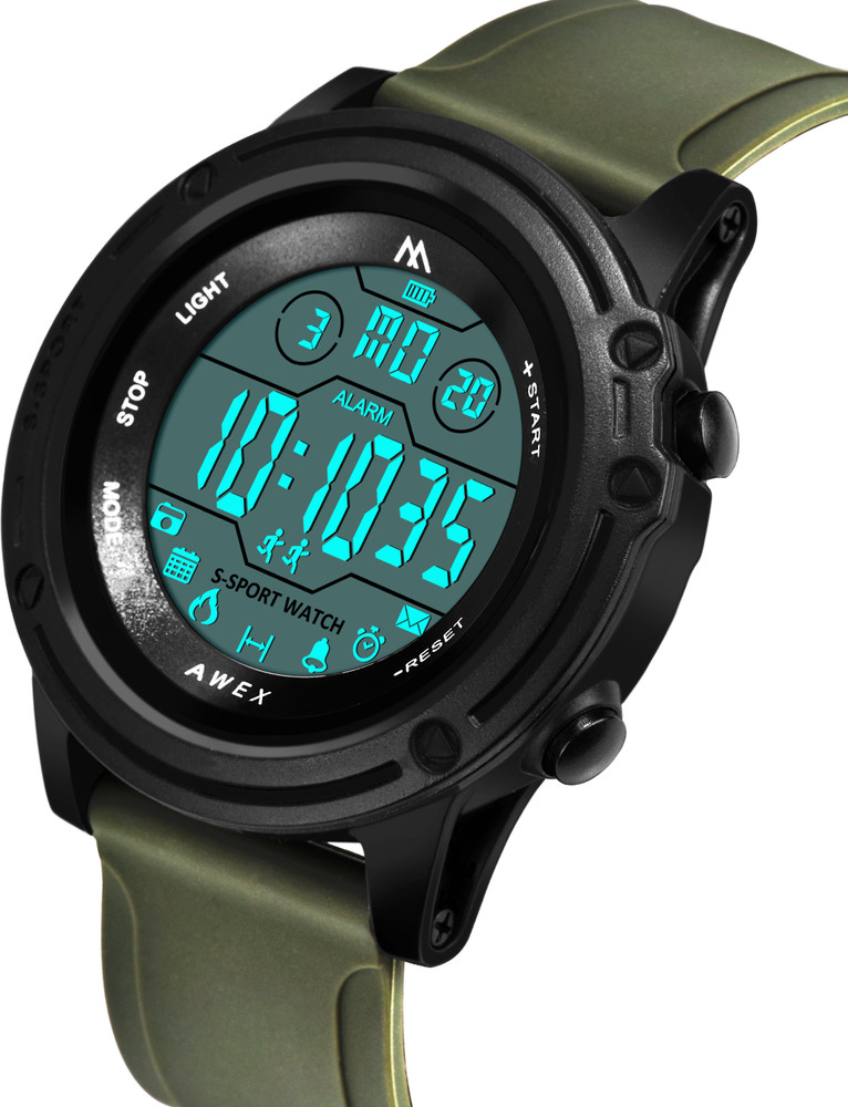 MakeTheStyle 1002 Green 1002 Green A1 Digital Watch For Men