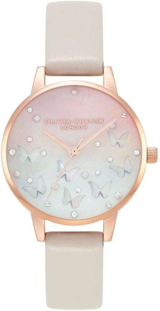 olivia burton Sparkle Butterfly Analog Watch For Women Buy