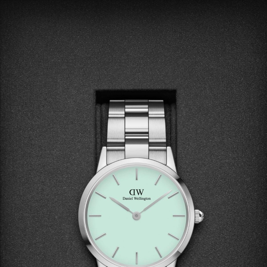 DANIEL WELLINGTON Iconic Link 36 S Pastel Green Iconic Link Pastel