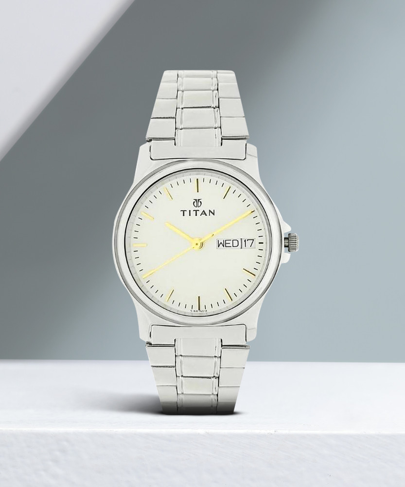 titan watch with date and day