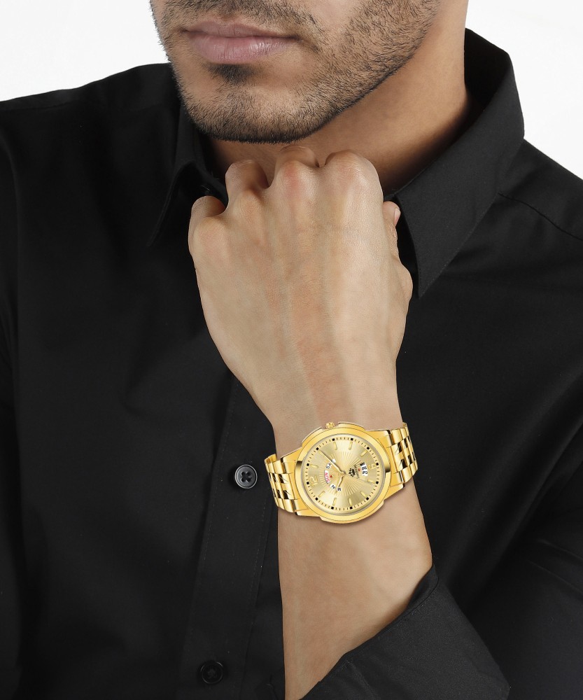 Genuine mens solid outlet gold watches