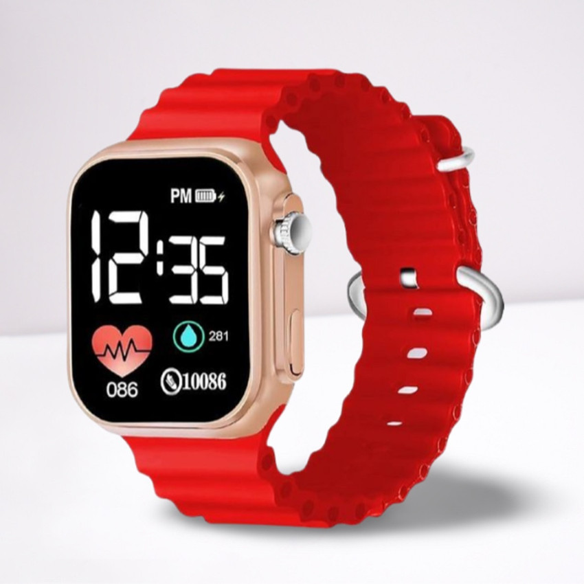 Watch clearance red led