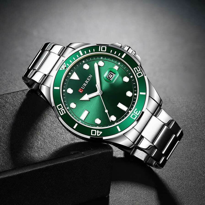 Curren 8388 shops Analog Watch For