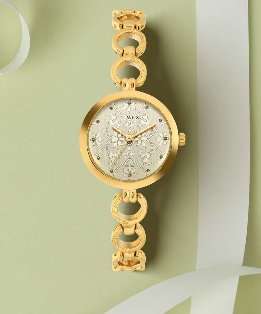 Timex gold watches online for ladies