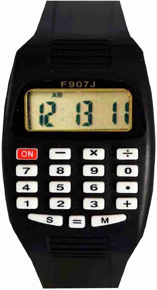 VITREND Kids Digital Calculator watches Black color Dial watch for