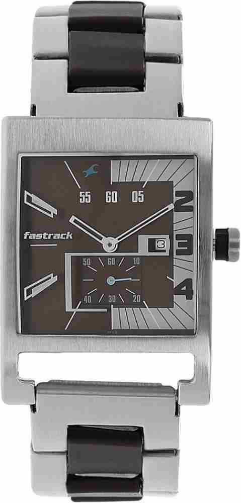 Fastrack men's watches hot sale square dial