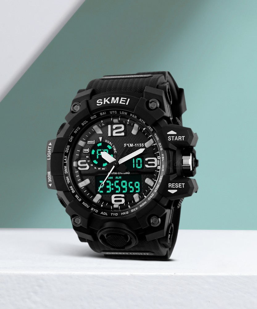 Analog and digital store watches for mens