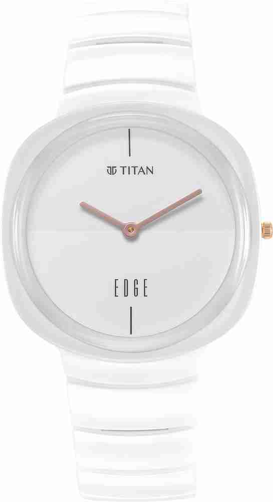 Titan white ceramic watches for ladies new arrivals