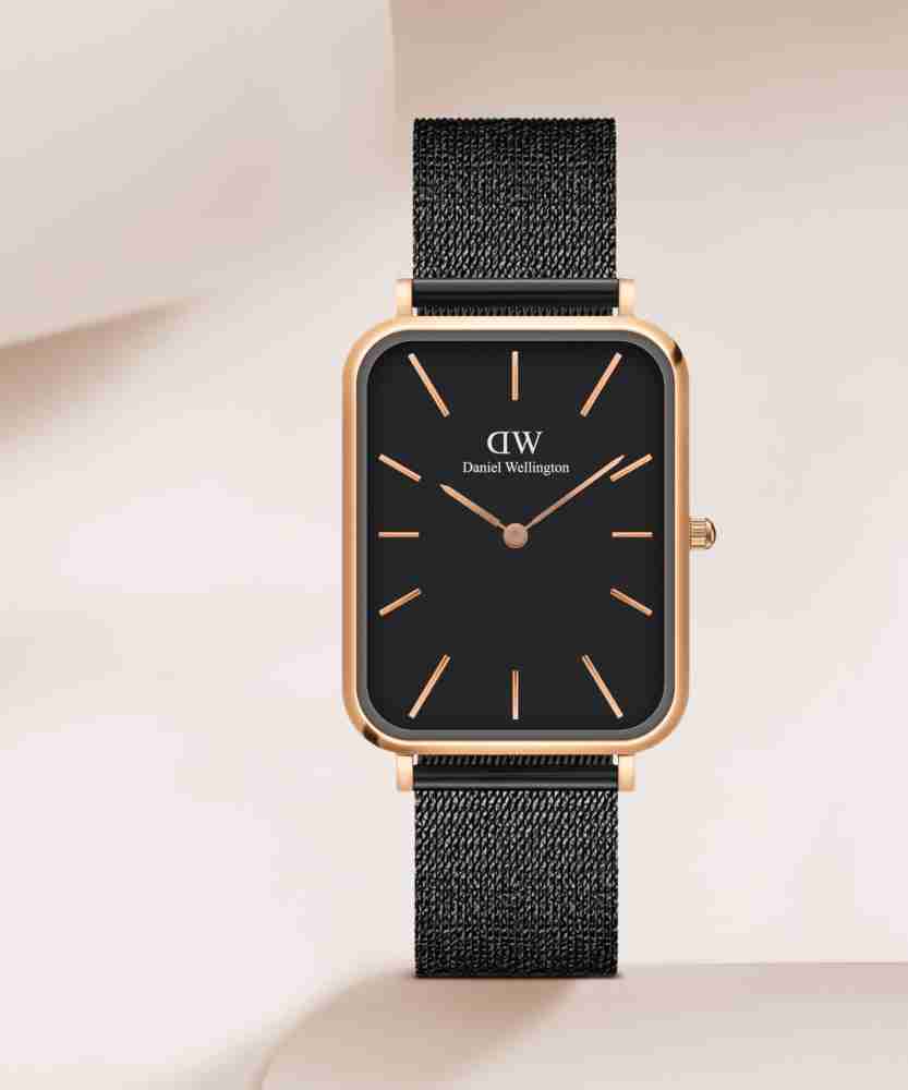 DANIEL WELLINGTON Quadro Quadro Pressed Ashfield Black color