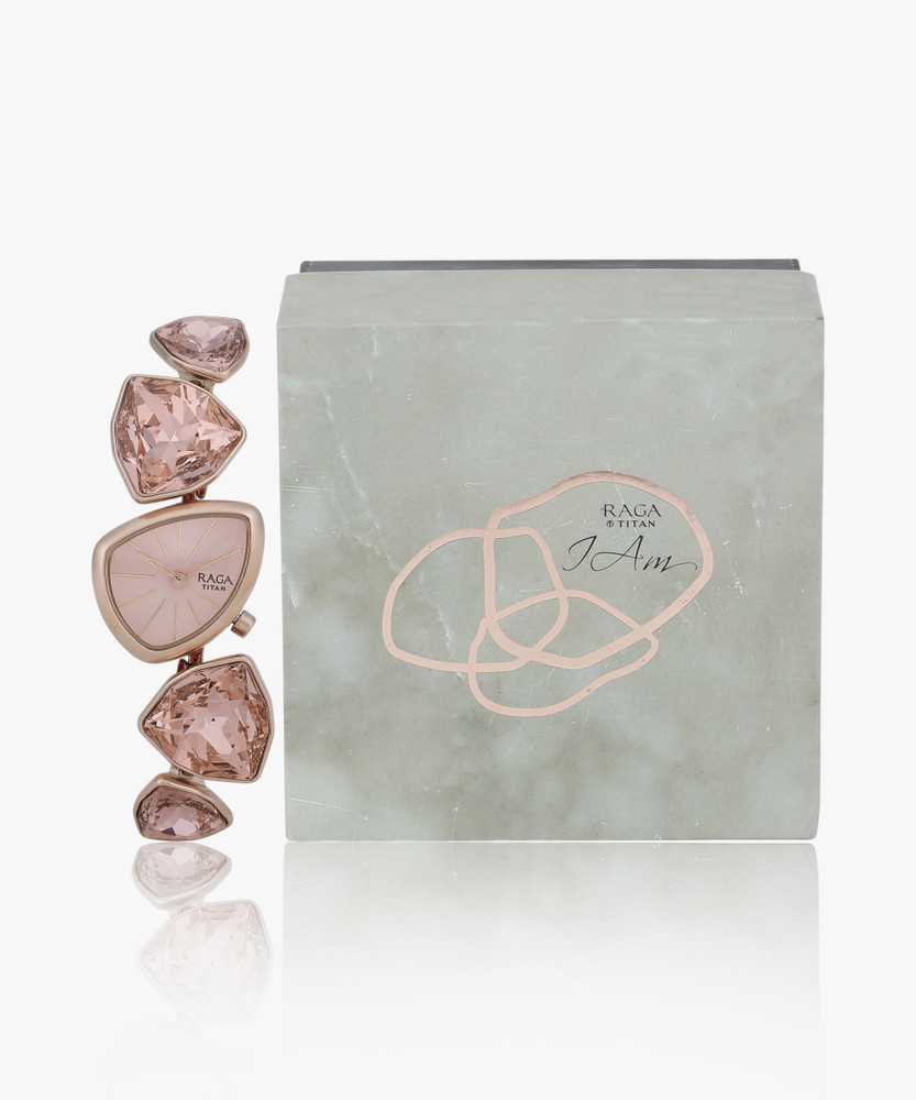 Pearl Dial Titan I Am Collection 95098wm02f TITAN Raga I Am Mother