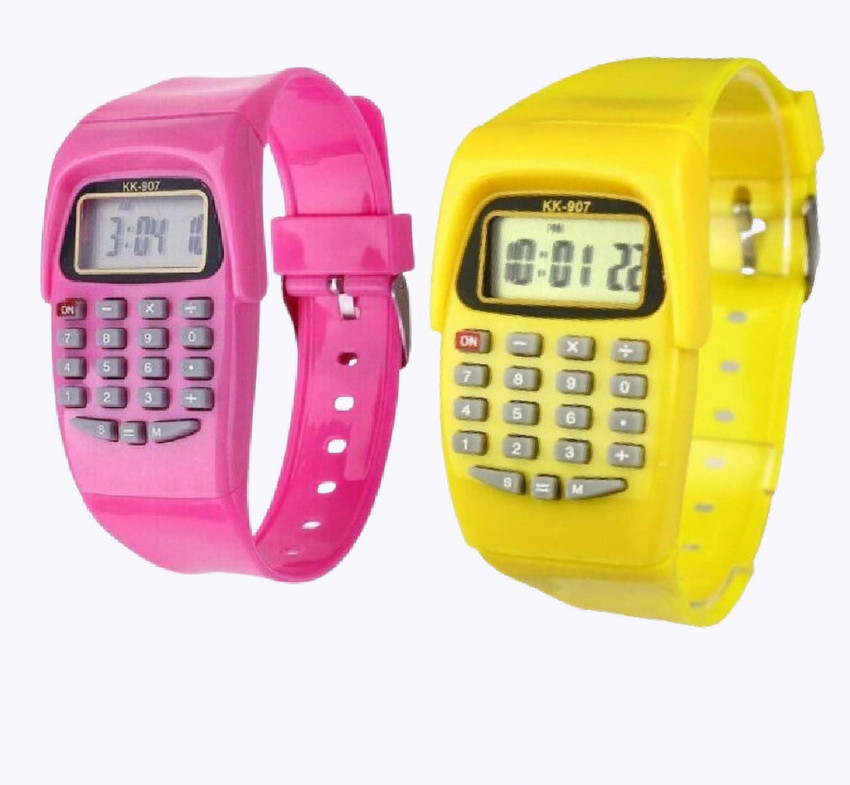 Timefit Pack Of 2 Multifunctional Digital Calculator Watch Best