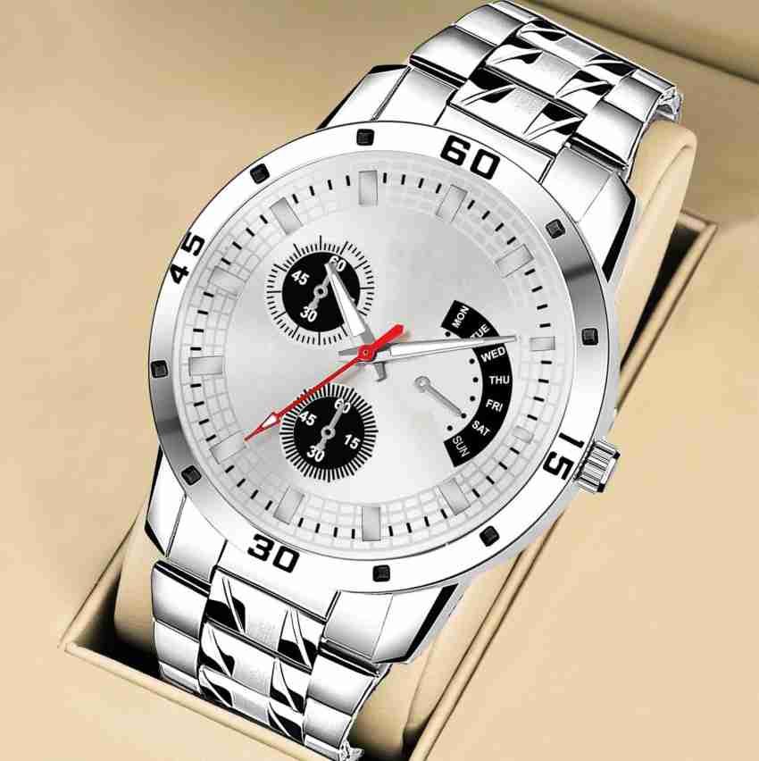 Stainless steel watches on sale flipkart