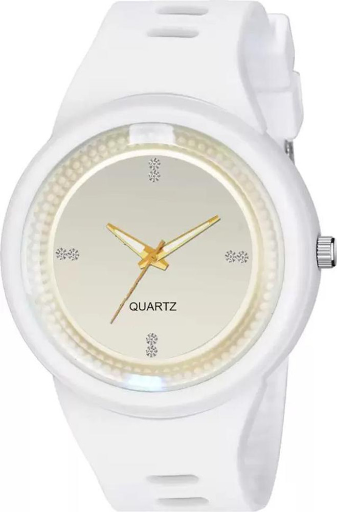 White belt cheap ladies watches
