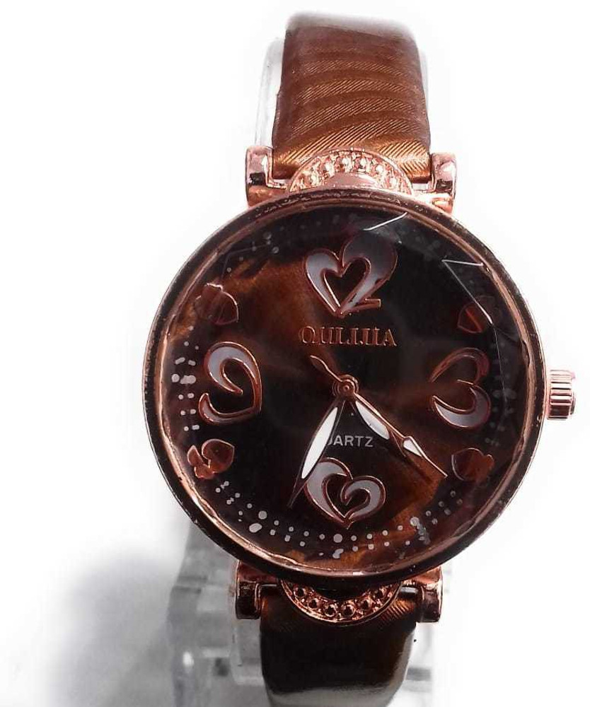 Flipkart ladies leather watches online