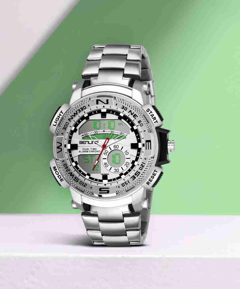 Alarm chrono watch price sale