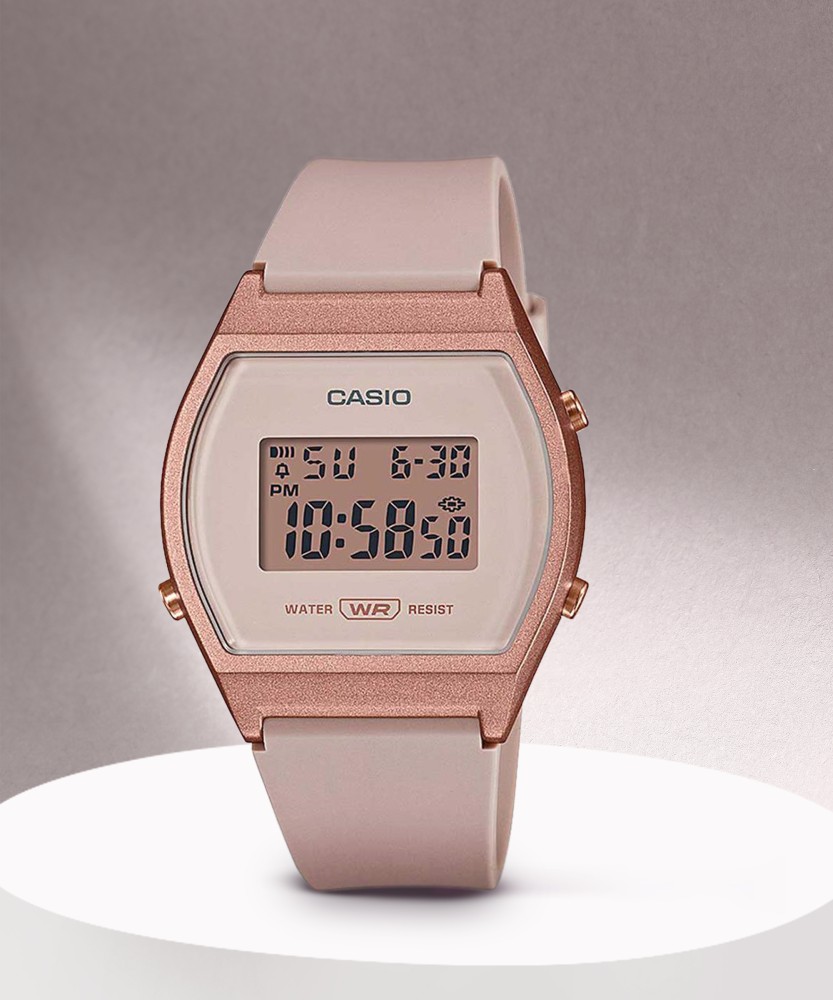 LW204-4A, Rose Gold Digital Watch