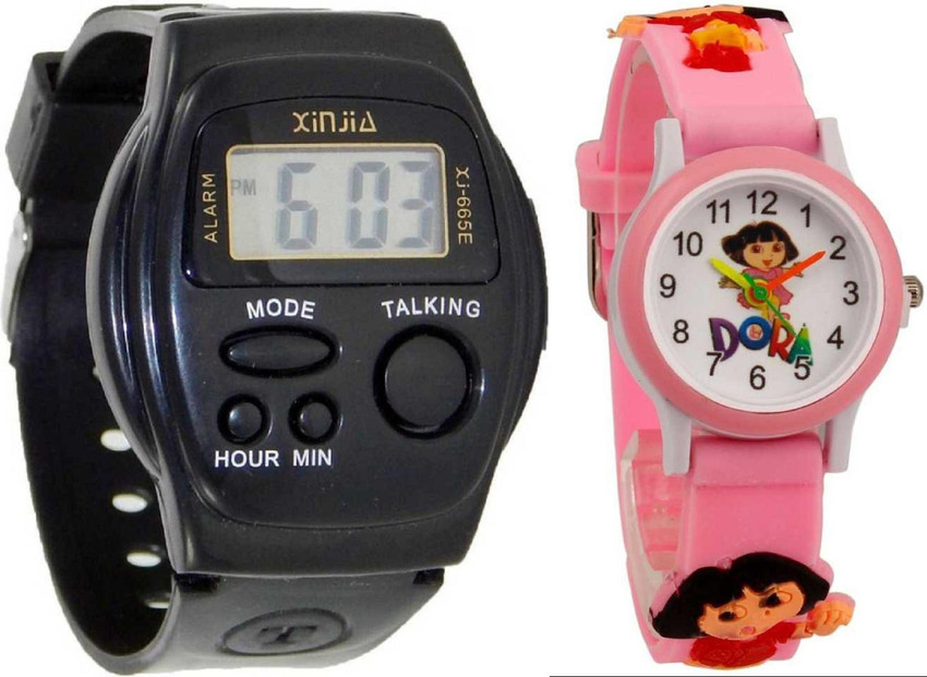 Zeydan Analog Digital Watch For Boys Girls Buy Zeydan Analog Digital Watch For Boys Girls NEW generation kids talking watch NEW generation Dora kids watch Online at Best