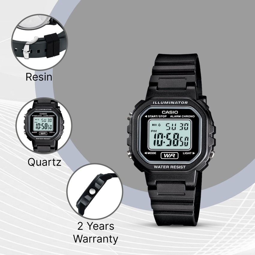 Casio la 20 sales wh