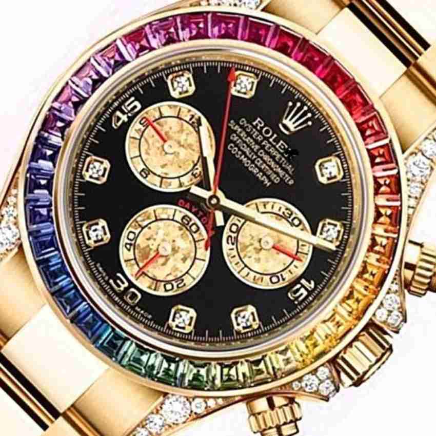 Rolex daytona 2025 raingold 9655 price