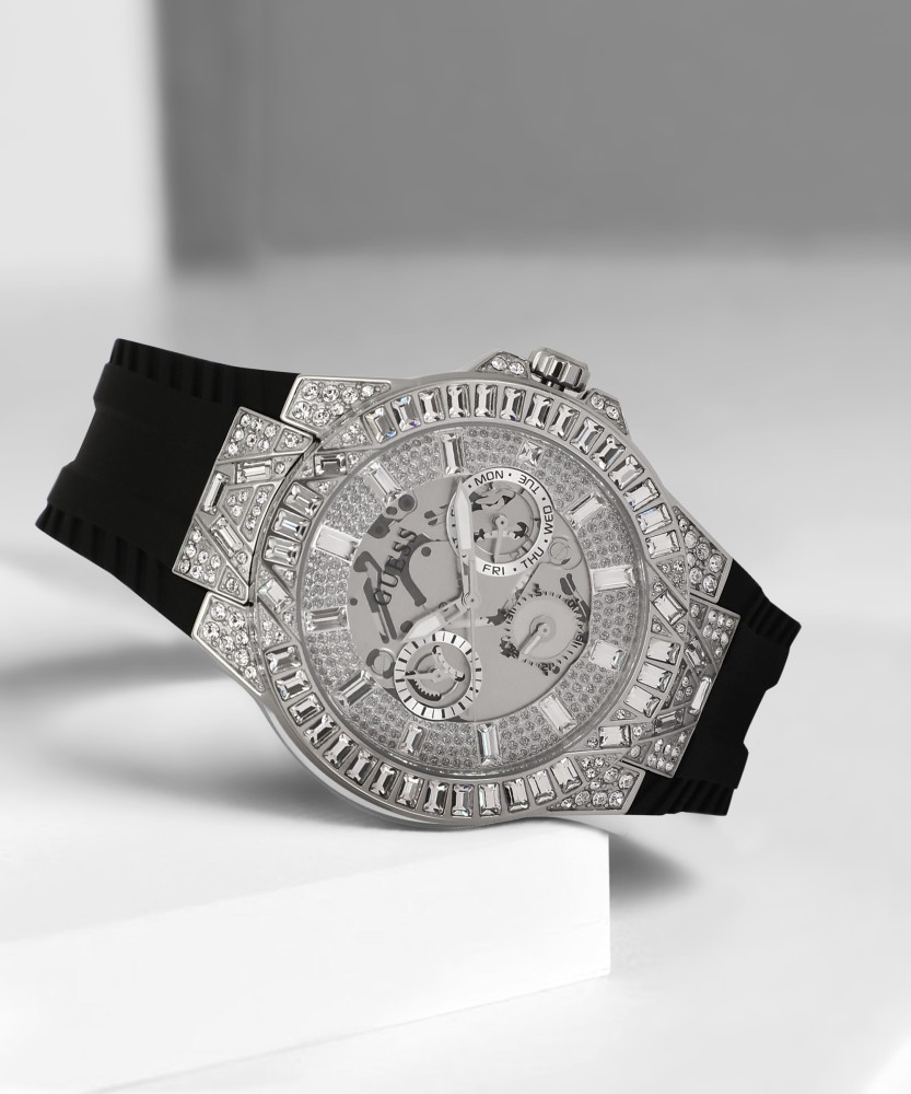 Iced out guess online watch