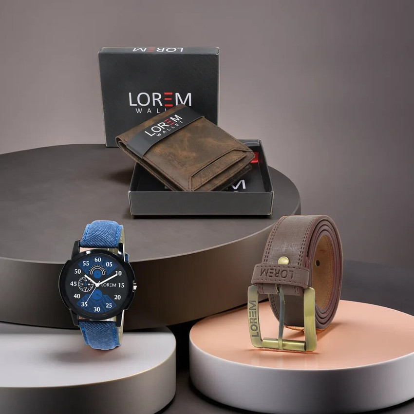 Belt and watch combo offer discount