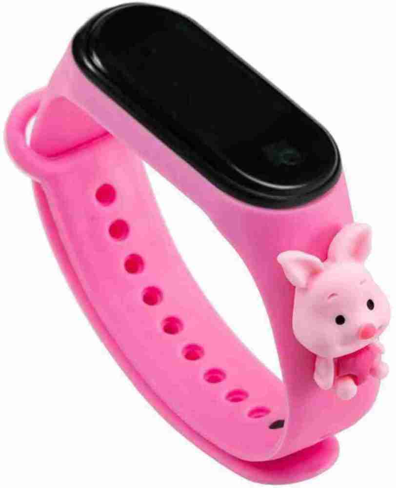 R G TRADING Digital Watch For Girls Buy R G TRADING Digital Watch For Girls Digital Baby Doll Print Look Girls Pink Band Watch Online at Best Prices in India Flipkart