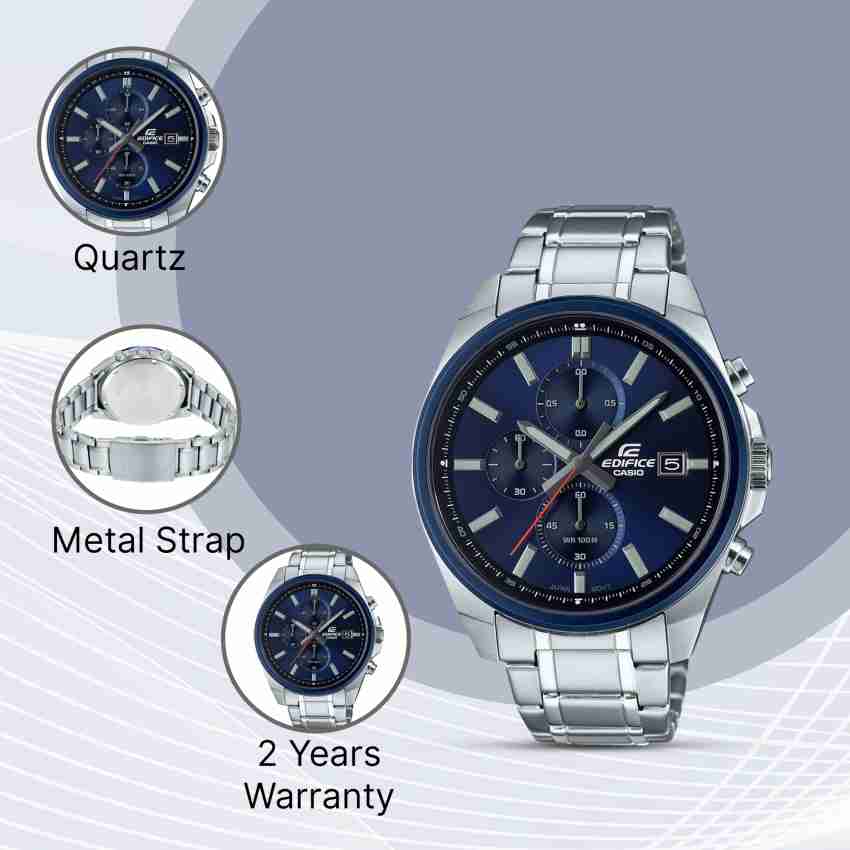 Reloj Hombre Casio Edifice Azul Brillante EFV-610DB-2A