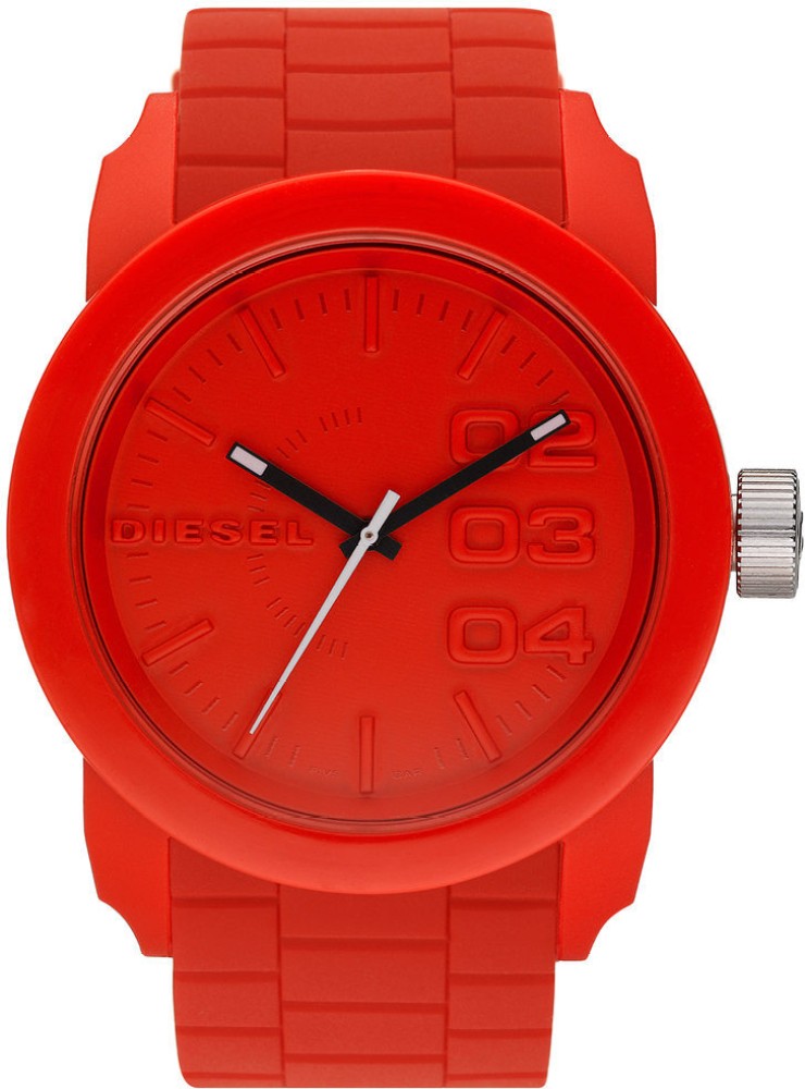 Diesel watch deals red