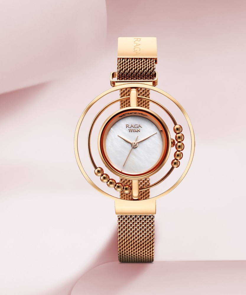 Titan Raga Delight Analog Watch For Women Buy Titan Raga Delight Analog Watch For Women 95203WM01 Online at Best Prices in India Flipkart