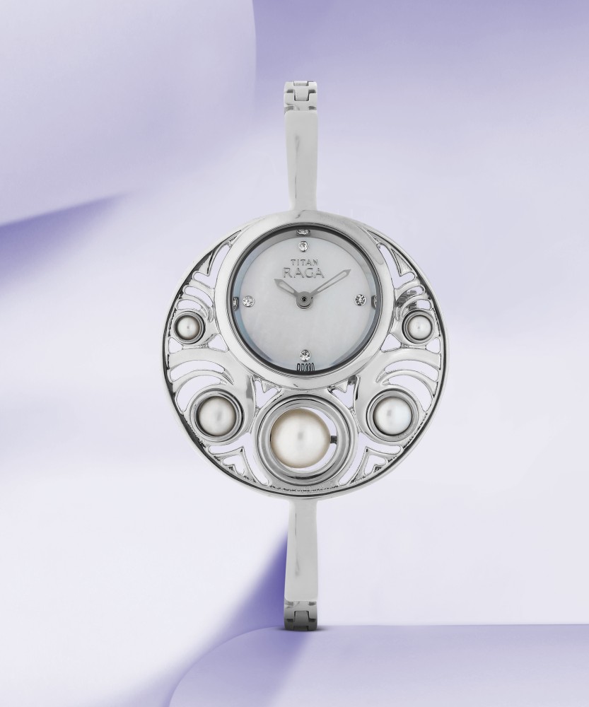 Titan raga pearl watches for ladies hot sale