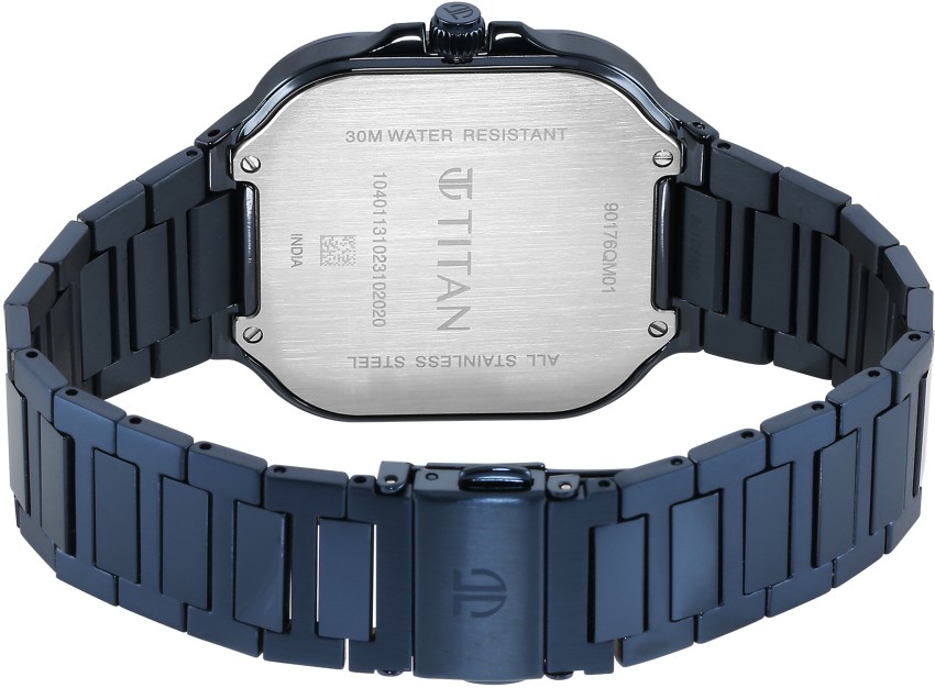 Titan slim square online watch