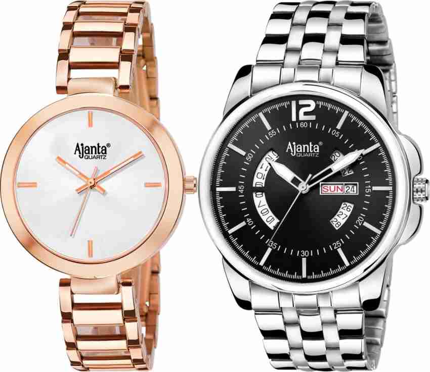 Ajanta quartz discount hand watch price