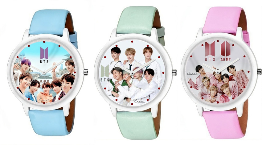 EXCEL BTS W Green BTS Series Analog Watch For Girls Buy EXCEL