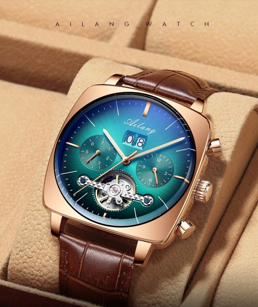 OVERFLY OVERFLY AILANG Automatic Skeleton Mechanical Unique Dial