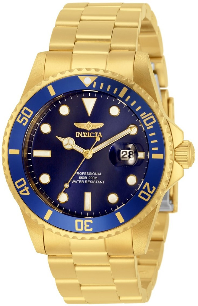 INVICTA 33270 Pro Diver Quartz Blue Dial Analog Watch For Men