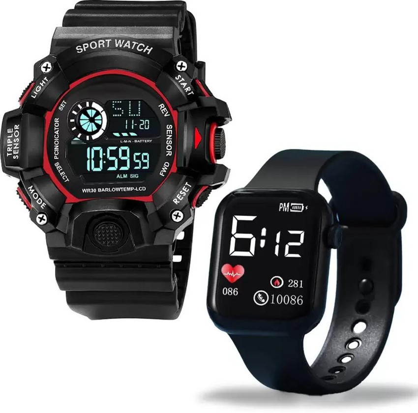 Kids digital watch with alarm on sale