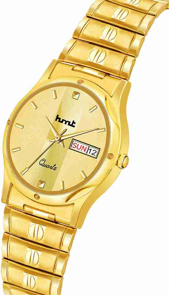 Hmt watch clearance gold colour