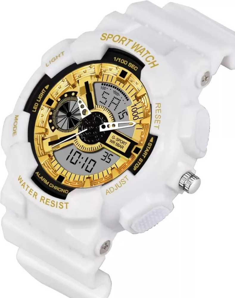 Gold colour g shock best sale